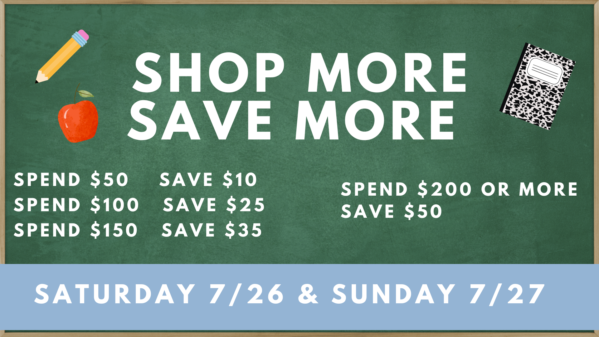 Spend More Save More